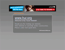 Tablet Screenshot of hur.org